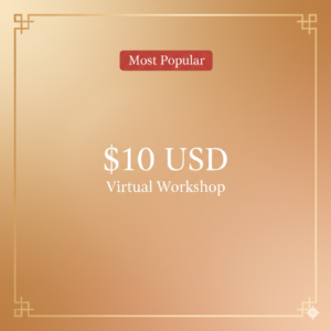 🟣 $10 — Virtual Workshop (Most Popular)